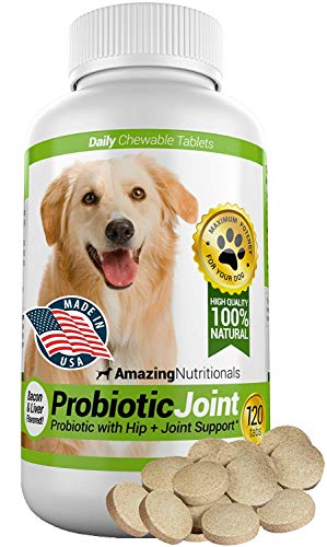 Amazing Probiotics for Dogs Eliminates Diarrhea and Gas with Hip Joint Pain...