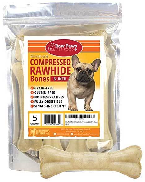are rawhide bones good for teething puppies