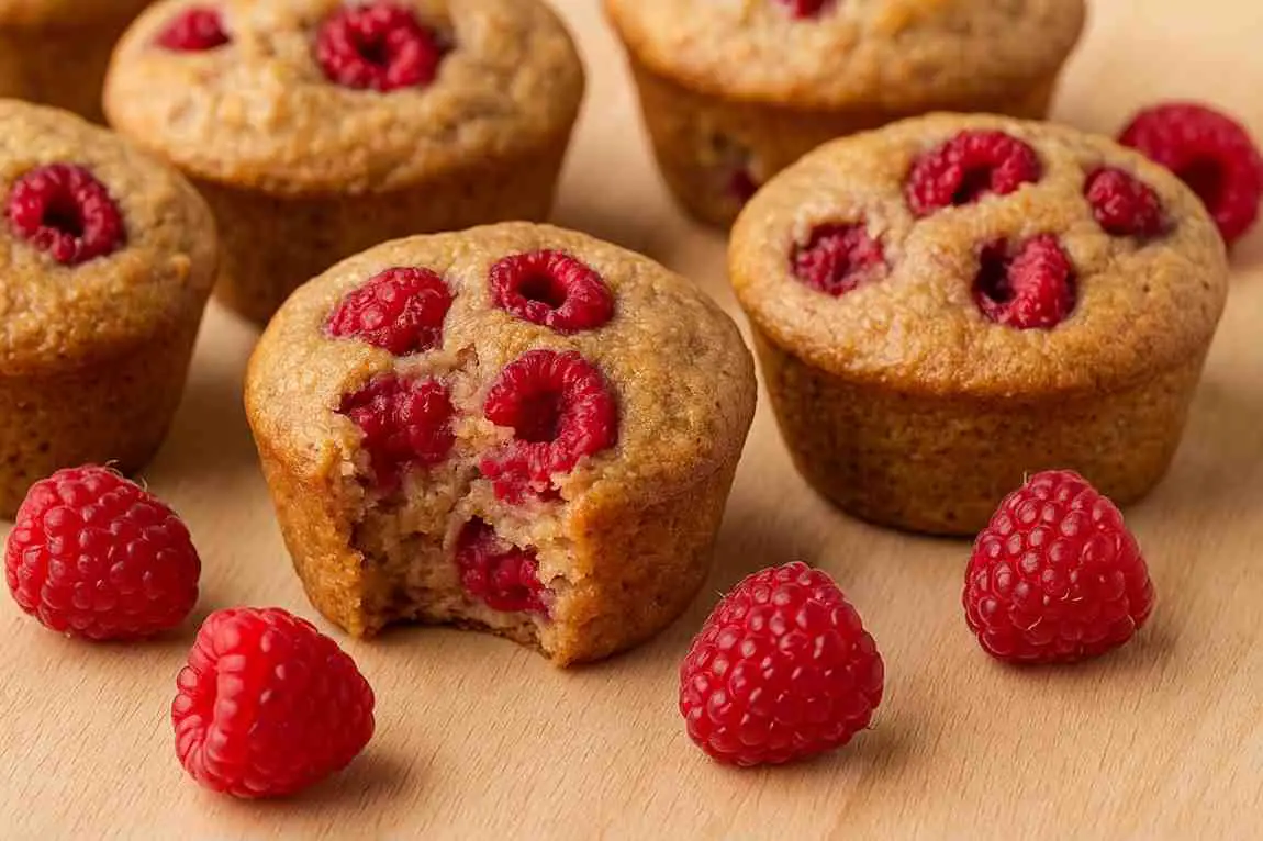 Raspberry Dog Muffins
