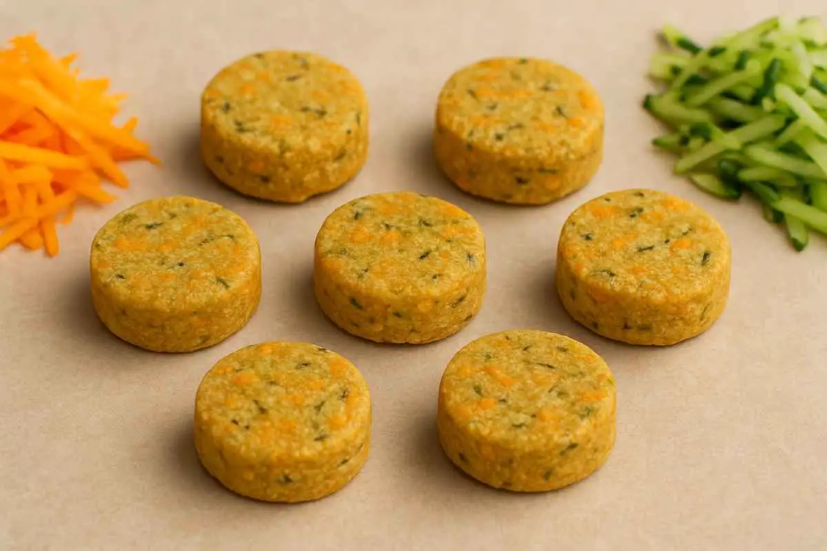 Crunchy Carrot Zucchini Dog Treats