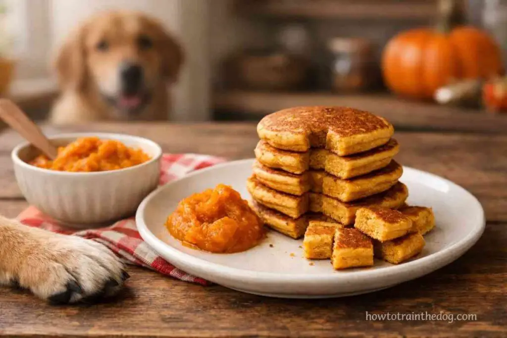 Tasty Pumpkin Pancakes For Dogs