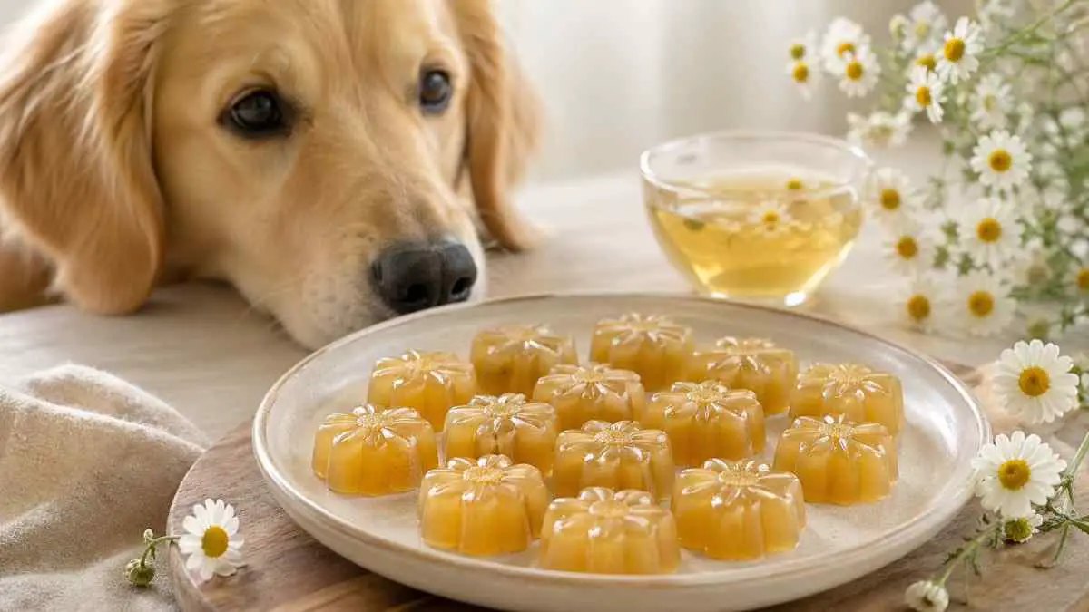 Chamomile Gelatin Dog Treats