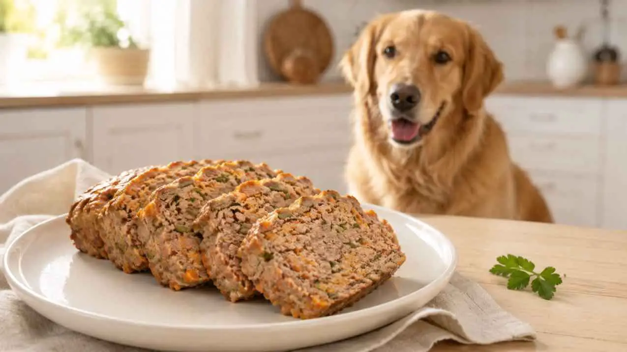 Homemade Turkey Meatloaf for Dogs