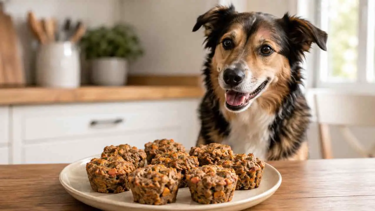 Beef and Carrot Dog Muffins