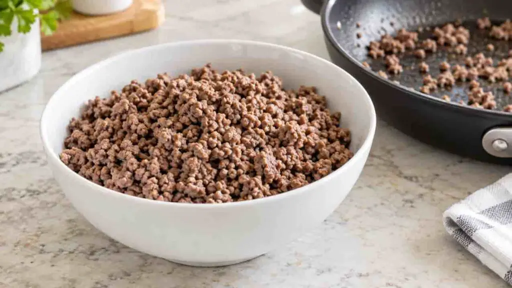Cooked Ground Beef
